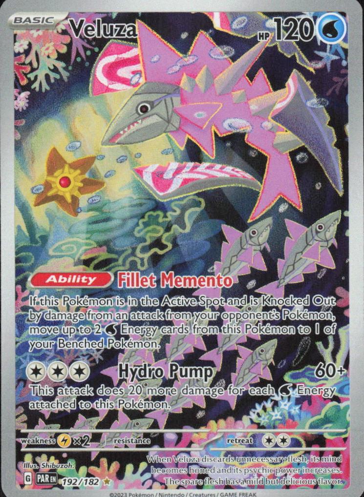 Veluza 2023 Pokemon Scarlet & Violet Paradox Rift
