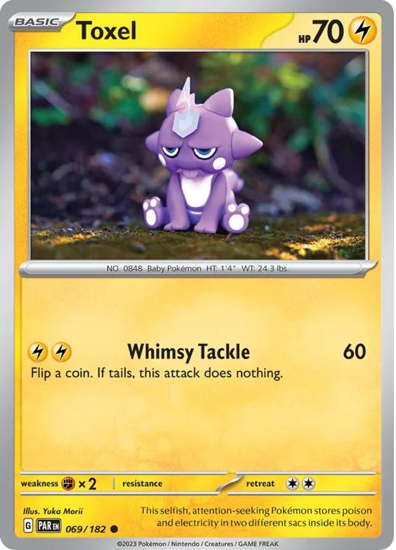 Toxel 2023 Pokemon Scarlet & Violet Paradox Rift