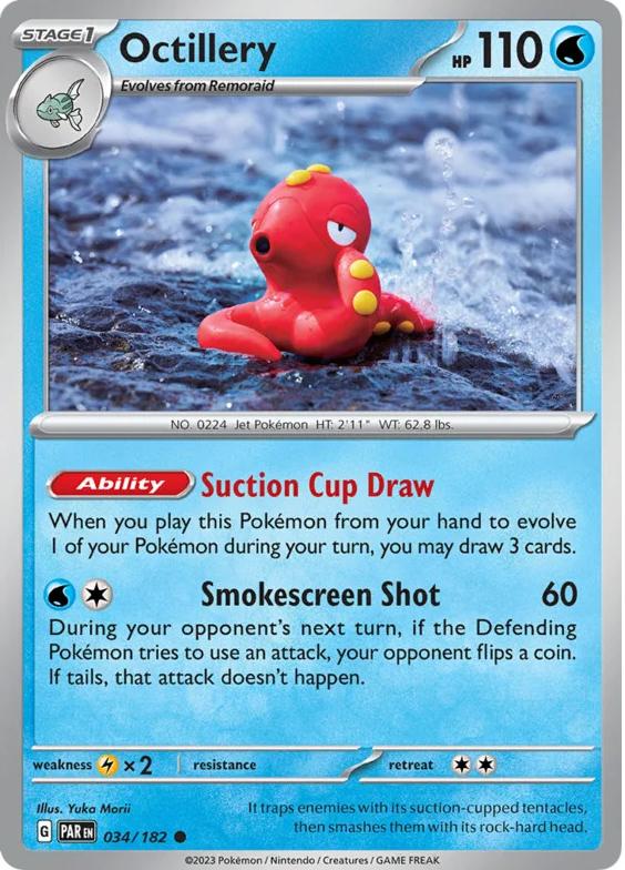 Octillery 2023 Pokemon Scarlet & Violet Paradox Rift