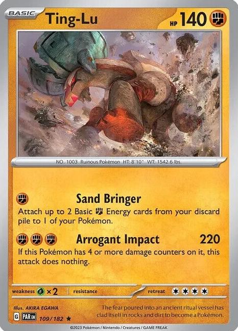 Ting-Lu Holo 2023 Pokemon Scarlet & Violet Paradox Rift