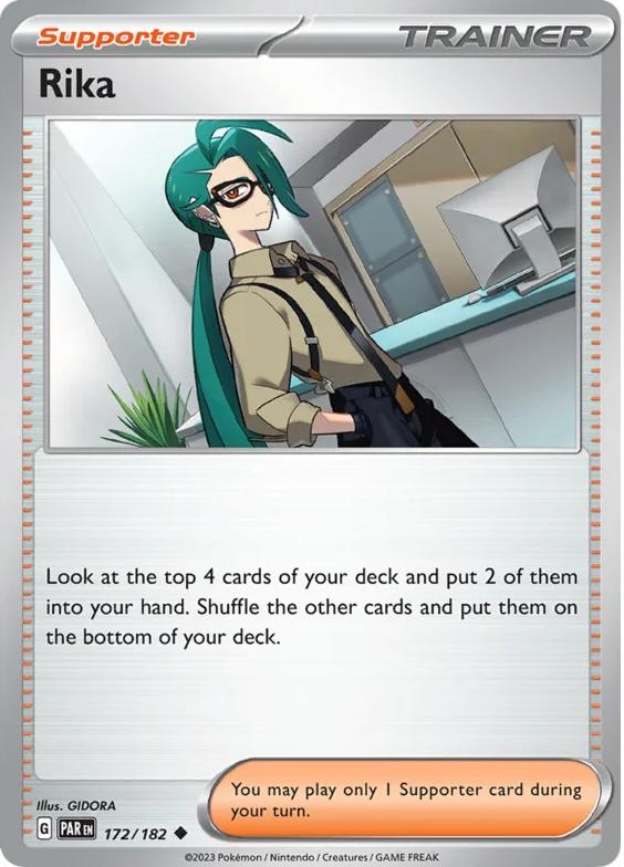 Rika 2023 Pokemon Scarlet & Violet Paradox Rift