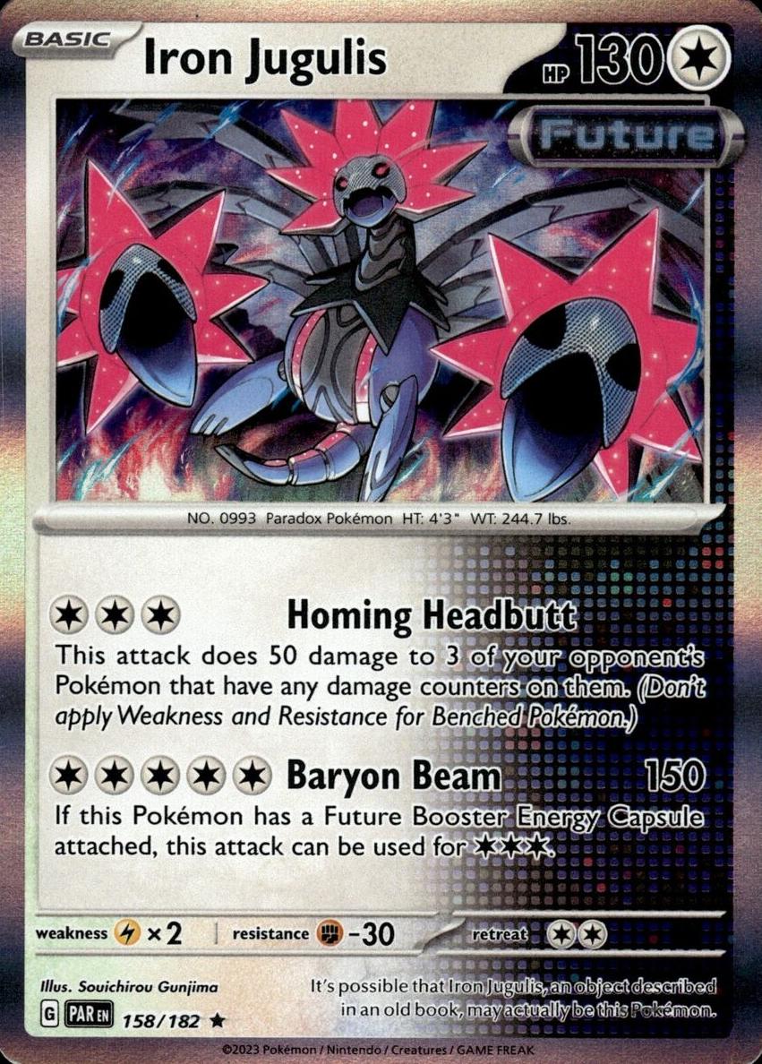 Iron Jugulis 2023 Pokemon Scarlet & Violet Paradox Rift