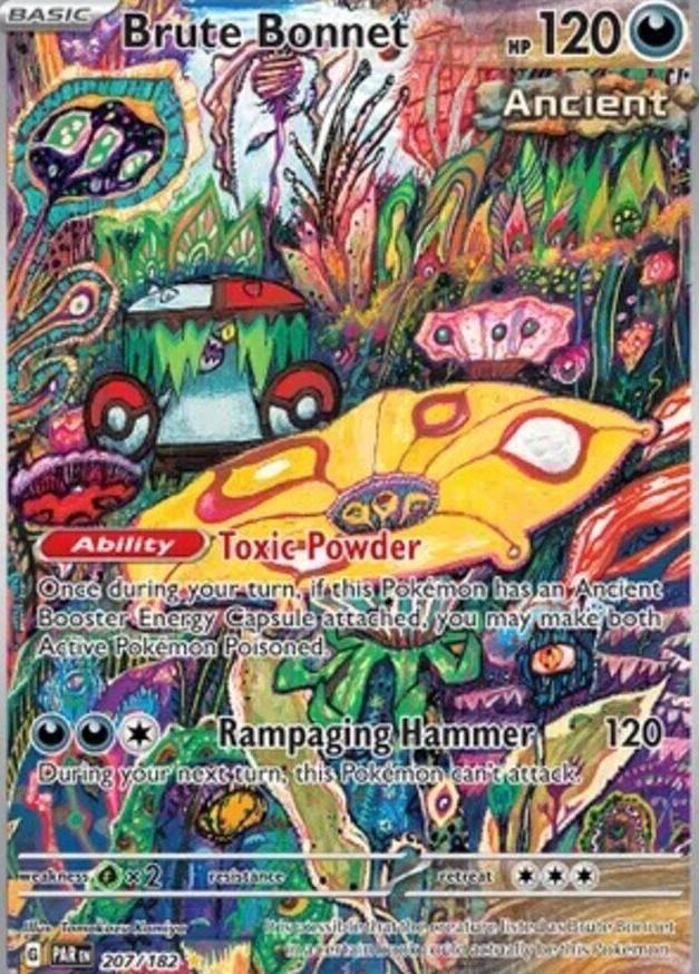 Brute Bonnet 2023 Pokemon Scarlet & Violet Paradox Rift