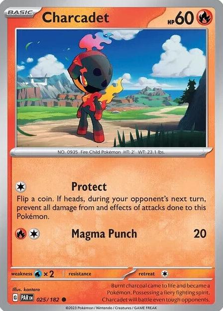 Charcadet 2023 Pokemon Scarlet & Violet Paradox Rift