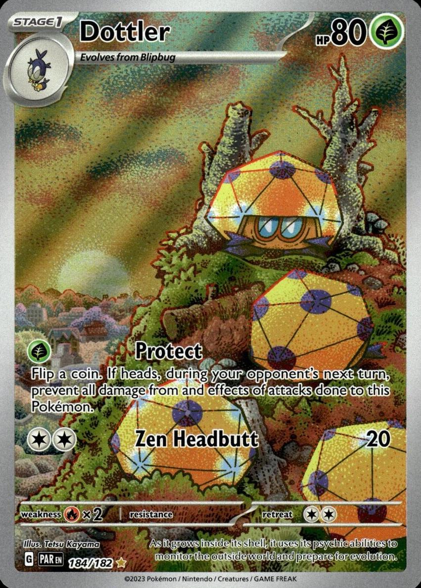 2023 Pokemon Par En Illustration Rare #184 Dottler front
