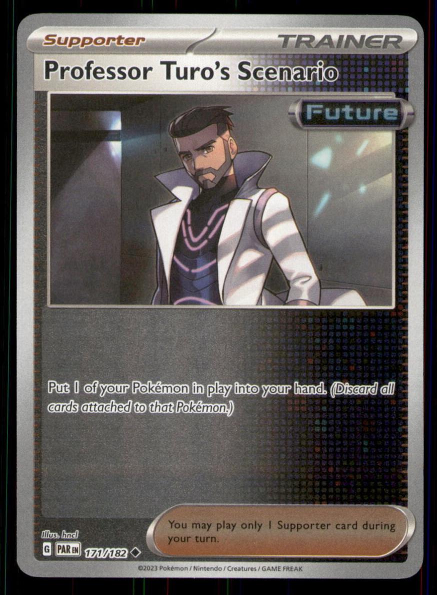 Professor Turo's Scenario 2023 Pokemon Scarlet & Violet Paradox Rift