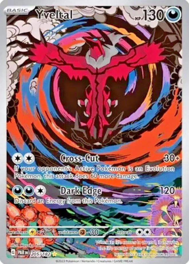 Yveltal 2023 Pokemon Scarlet & Violet Paradox Rift