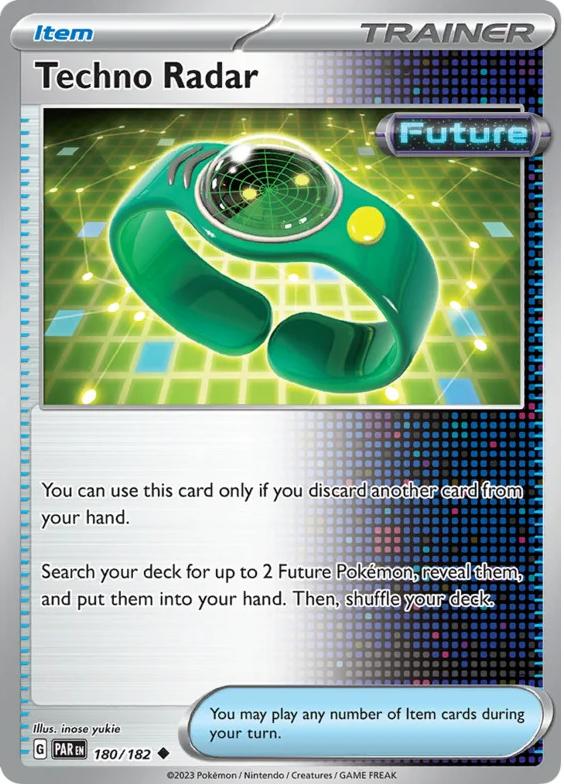 Techno Radar 2023 Pokemon Scarlet & Violet Paradox Rift