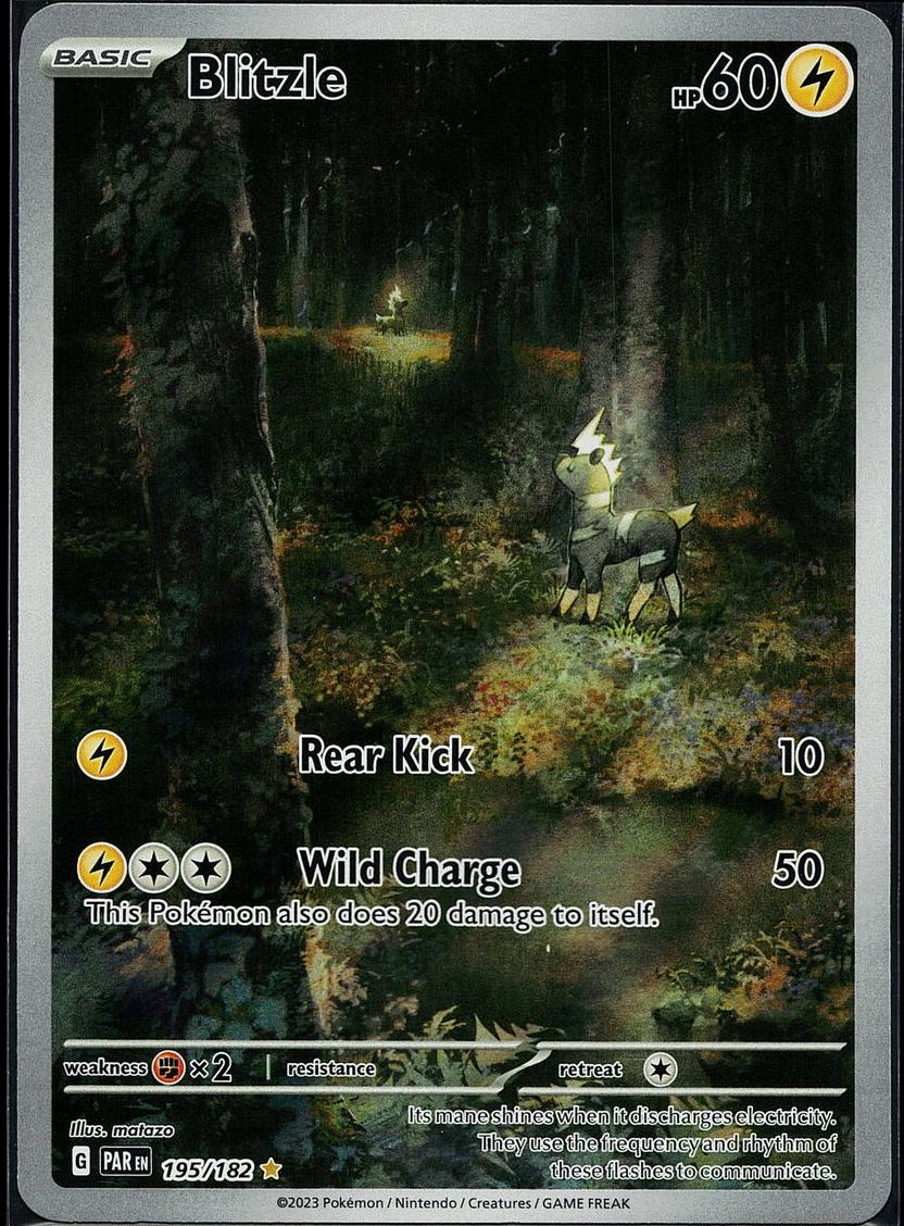 Blitzle 2023 Pokemon Scarlet & Violet Paradox Rift