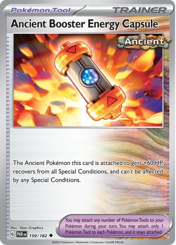 Ancient Booster Energy Capsule 2023 Pokemon Scarlet & Violet Paradox Rift