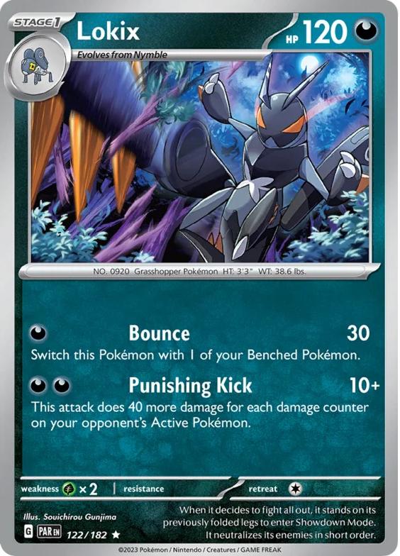 Lokix Holo 2023 Pokemon Scarlet & Violet Paradox Rift