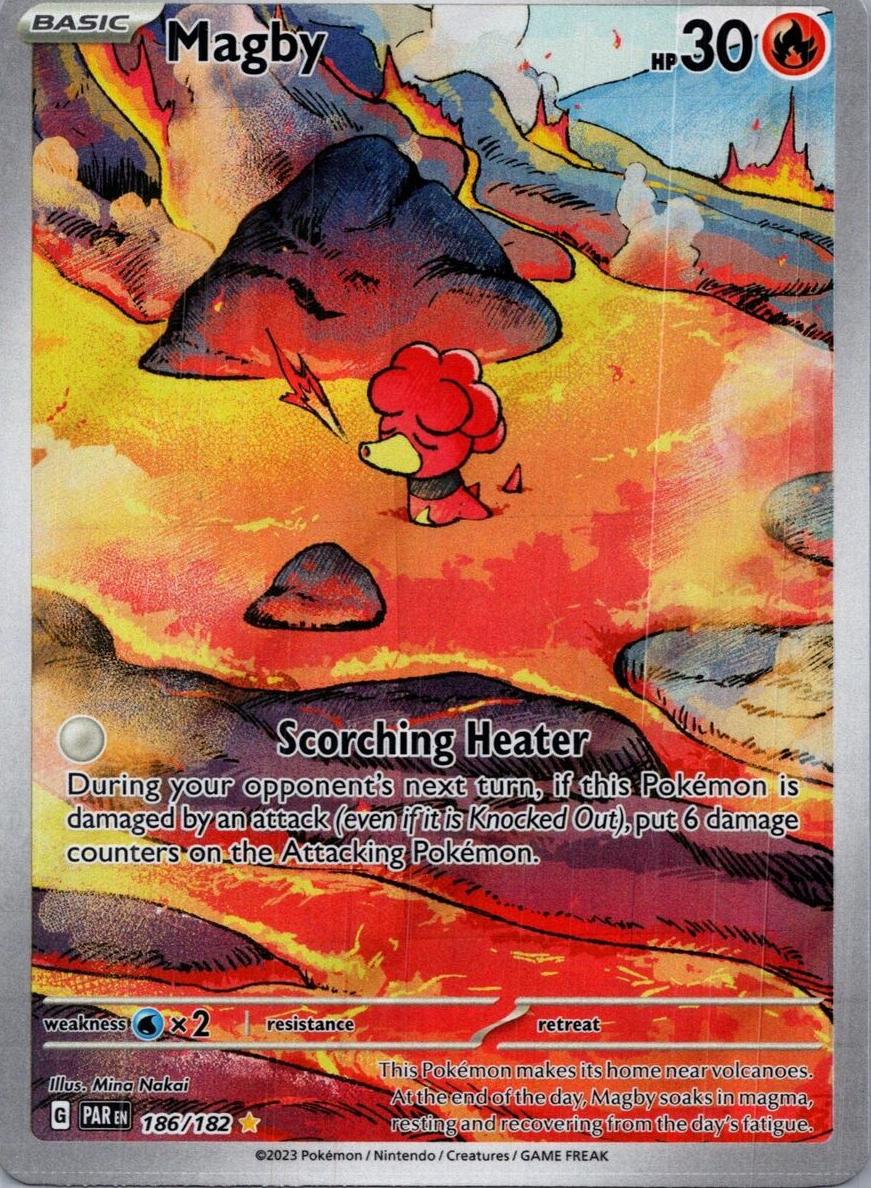Magby 2023 Pokemon Scarlet & Violet Paradox Rift