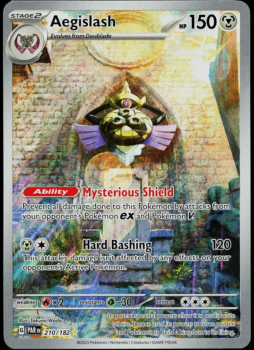 Aegislash 2023 Pokemon Scarlet & Violet Paradox Rift