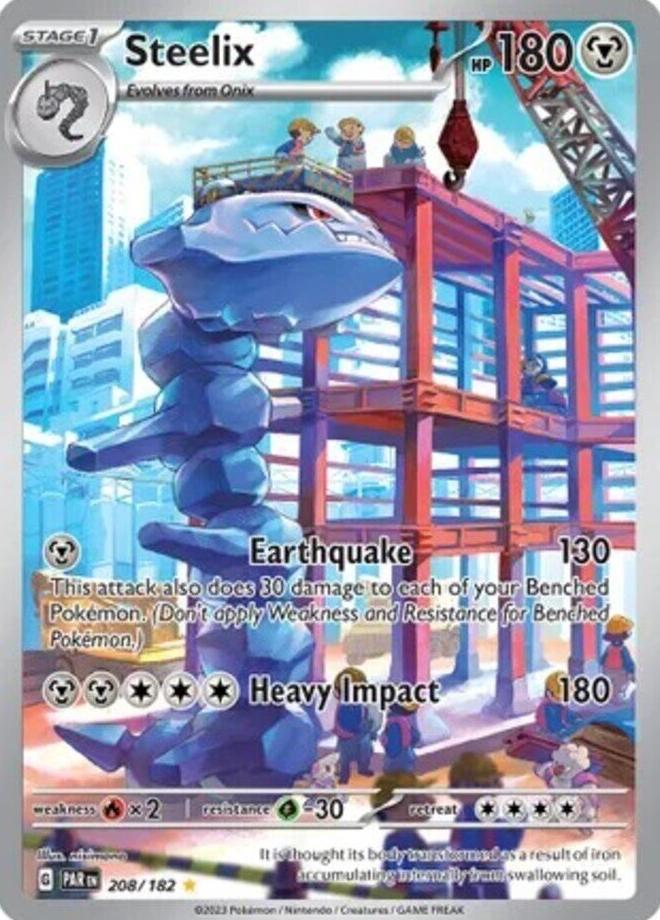 Steelix 2023 Pokemon Scarlet & Violet Paradox Rift