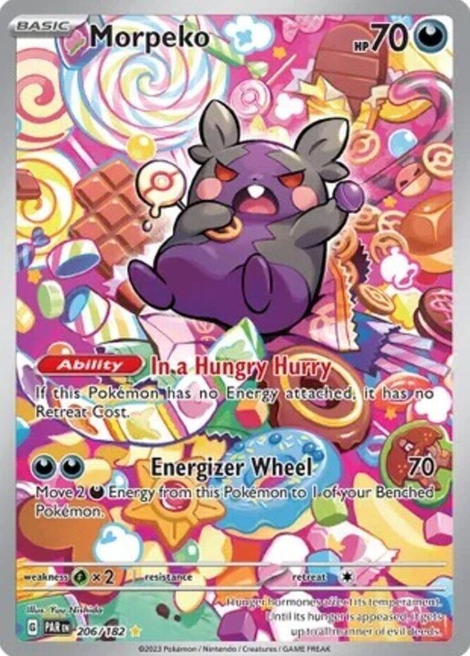 Morpeko 2023 Pokemon Scarlet & Violet Paradox Rift