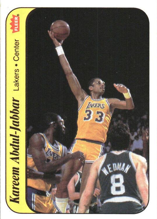 1986 Kareem Abdul-Jabbar #1