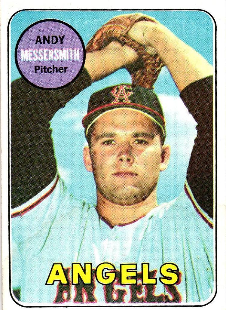 1969 Topps Andy Messersmith #296 card
