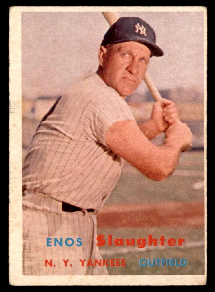 1957 Enos Slaughter #215