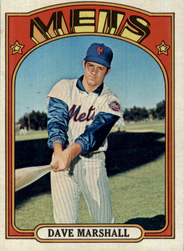 1972 Topps Dave Marshall #673 card