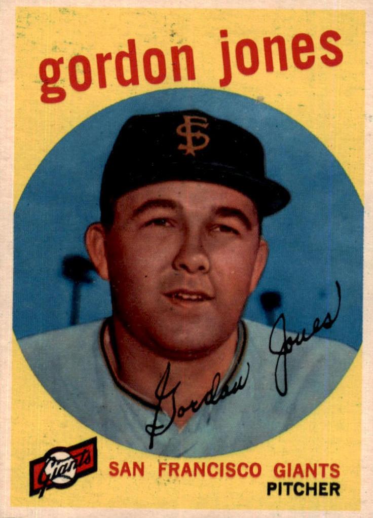 1959 Gordon Jones #458