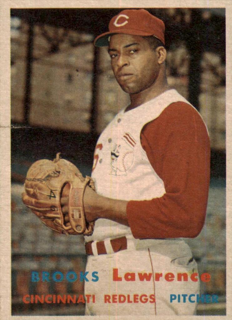 1957 Brooks Lawrence #66