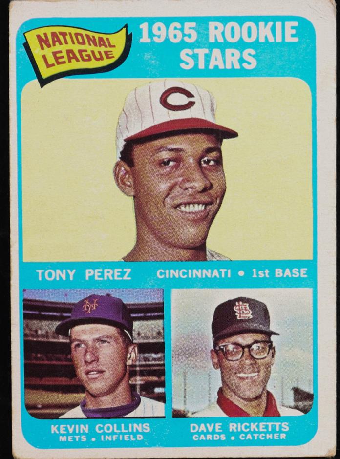 1965 Topps Tony Perez #581 card