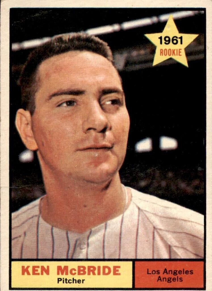 1961 Topps Ken McBride #209 card