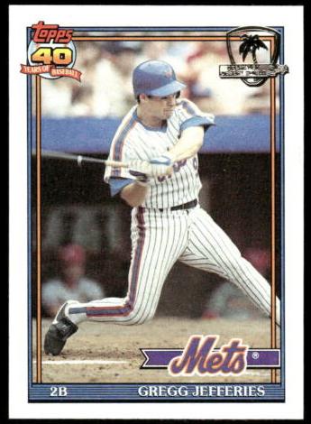 1991 Gregg Jefferies #30