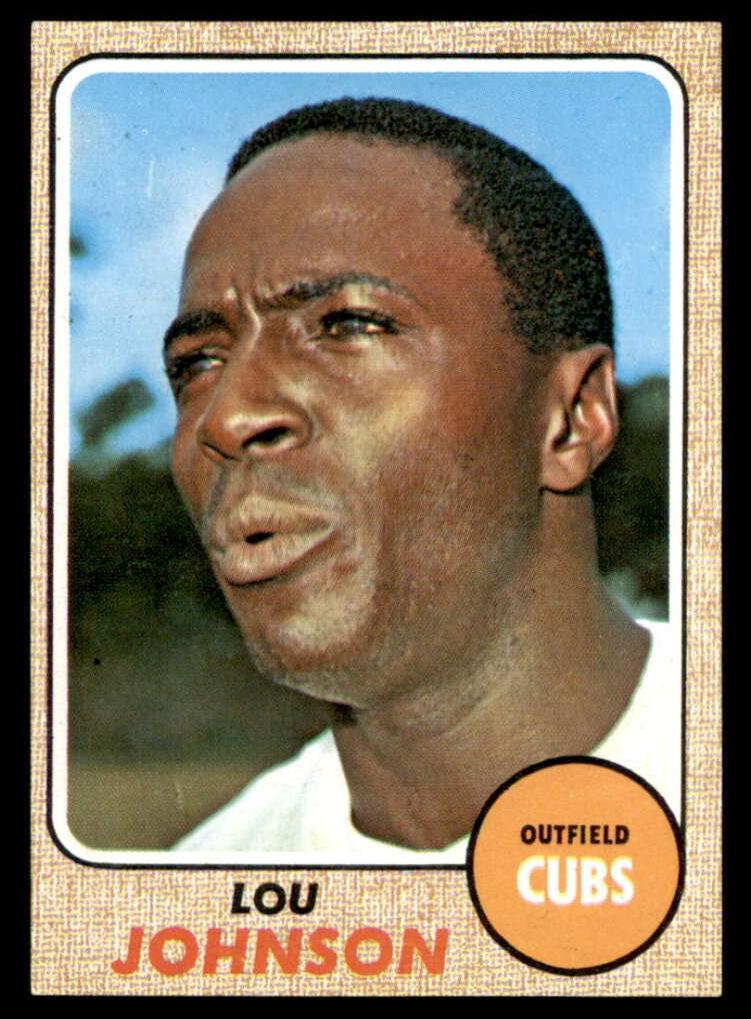 1968 Topps Lou Johnson #184 card