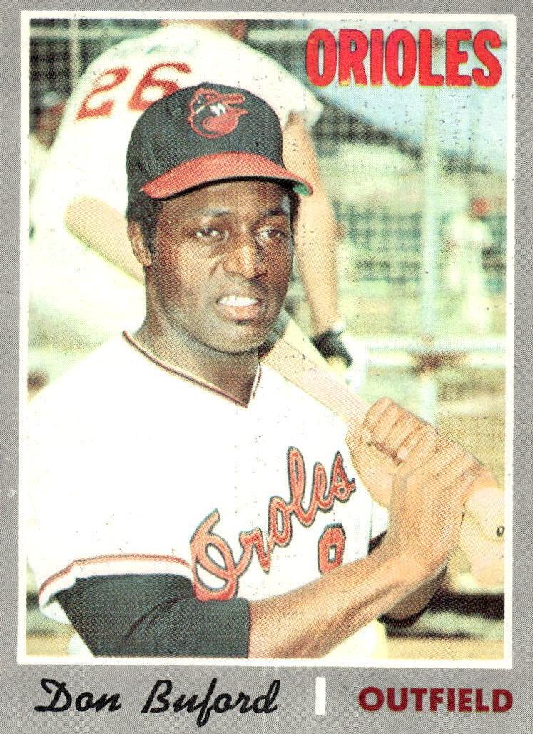 1970 Topps Don Buford #428 card