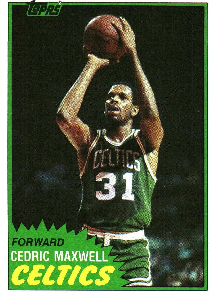 1981 Cedric Maxwell #5