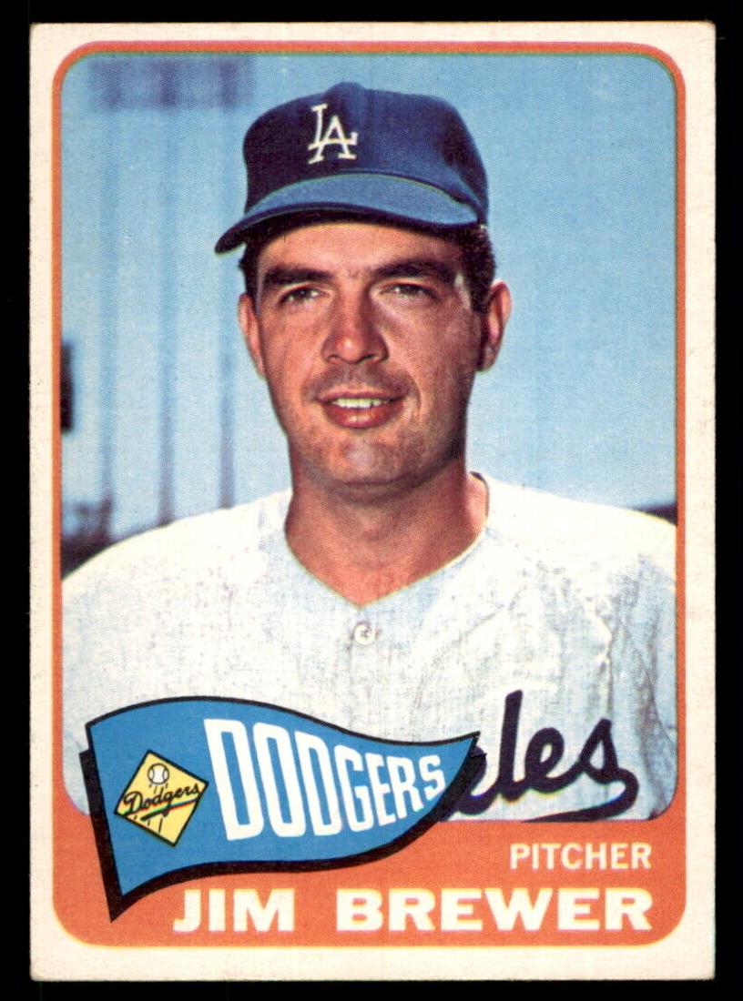 1965 Topps Jim Brewer #416 card