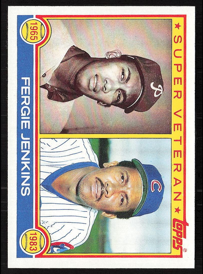 1983 Topps Fergie Jenkins #231 card