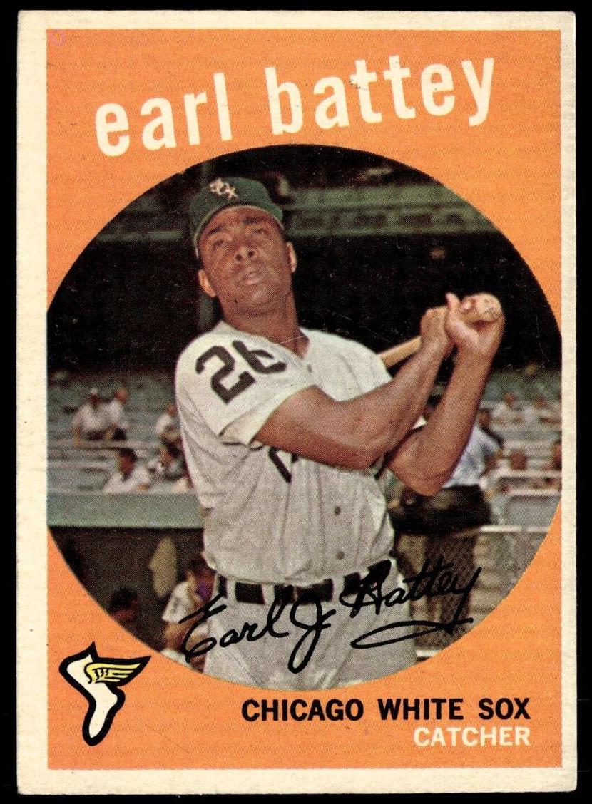 1959 Topps Earl Battey #114 card