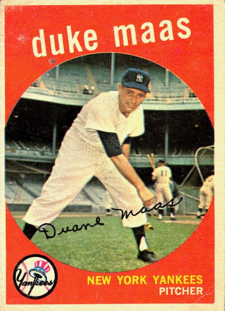 1959 Duke Maas #167