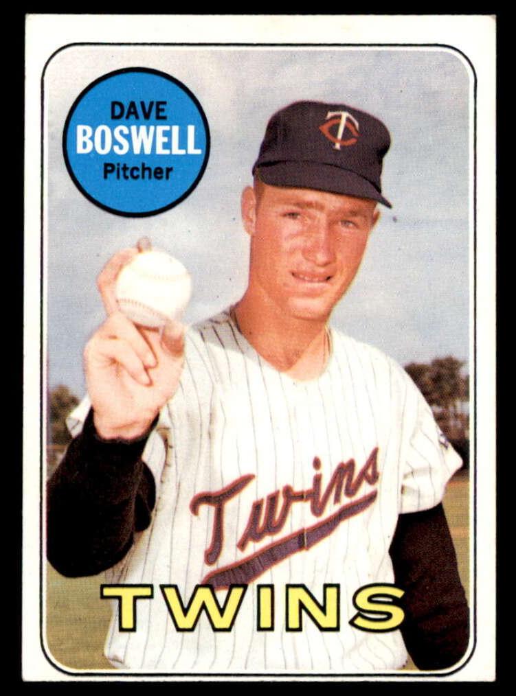 1969 Topps Dave Boswell #459 card
