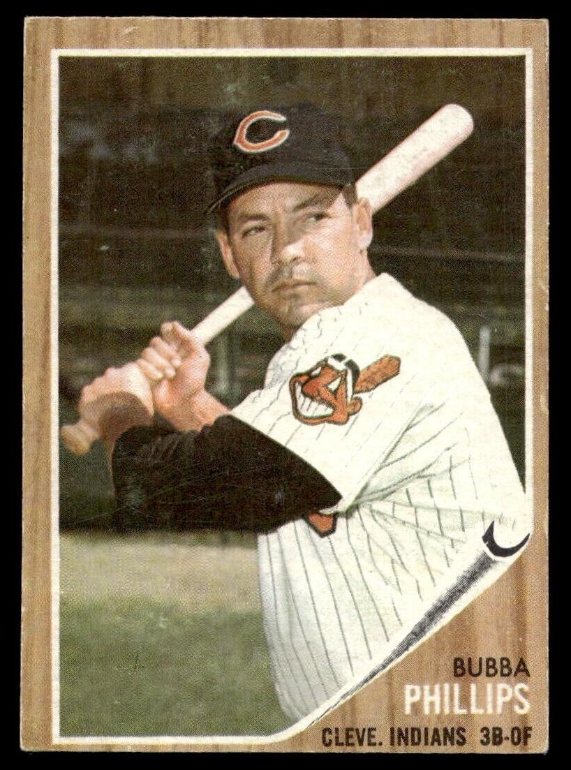 1962 Topps Bubba Phillips #511 card