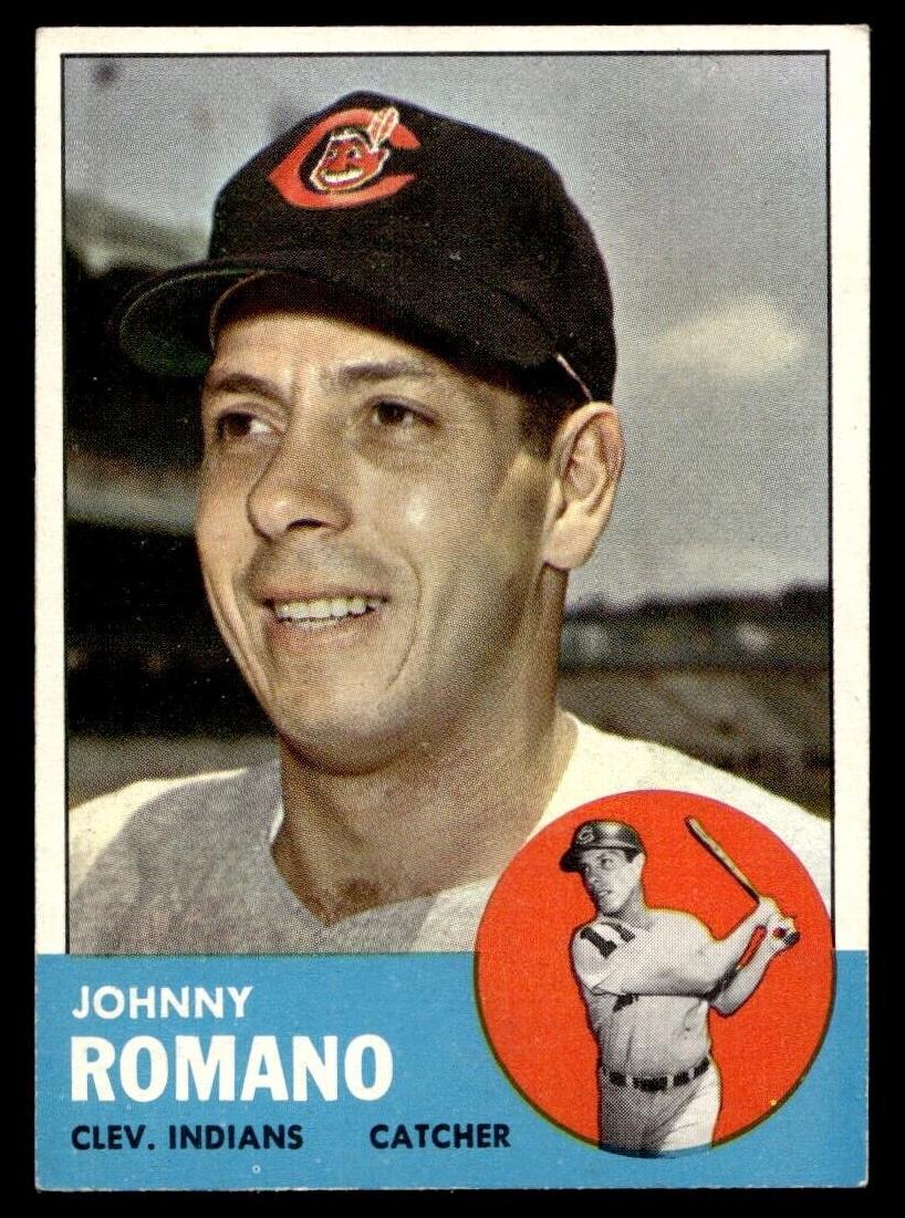 1963 Topps Johnny Romano #72 card