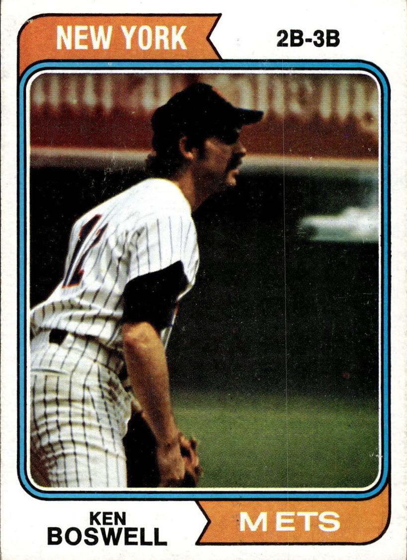1974 Topps Ken Boswell #645 card