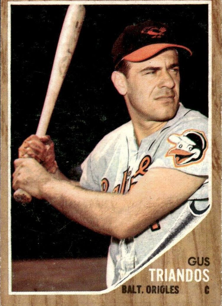 1962 Topps Gus Triandos #420 card