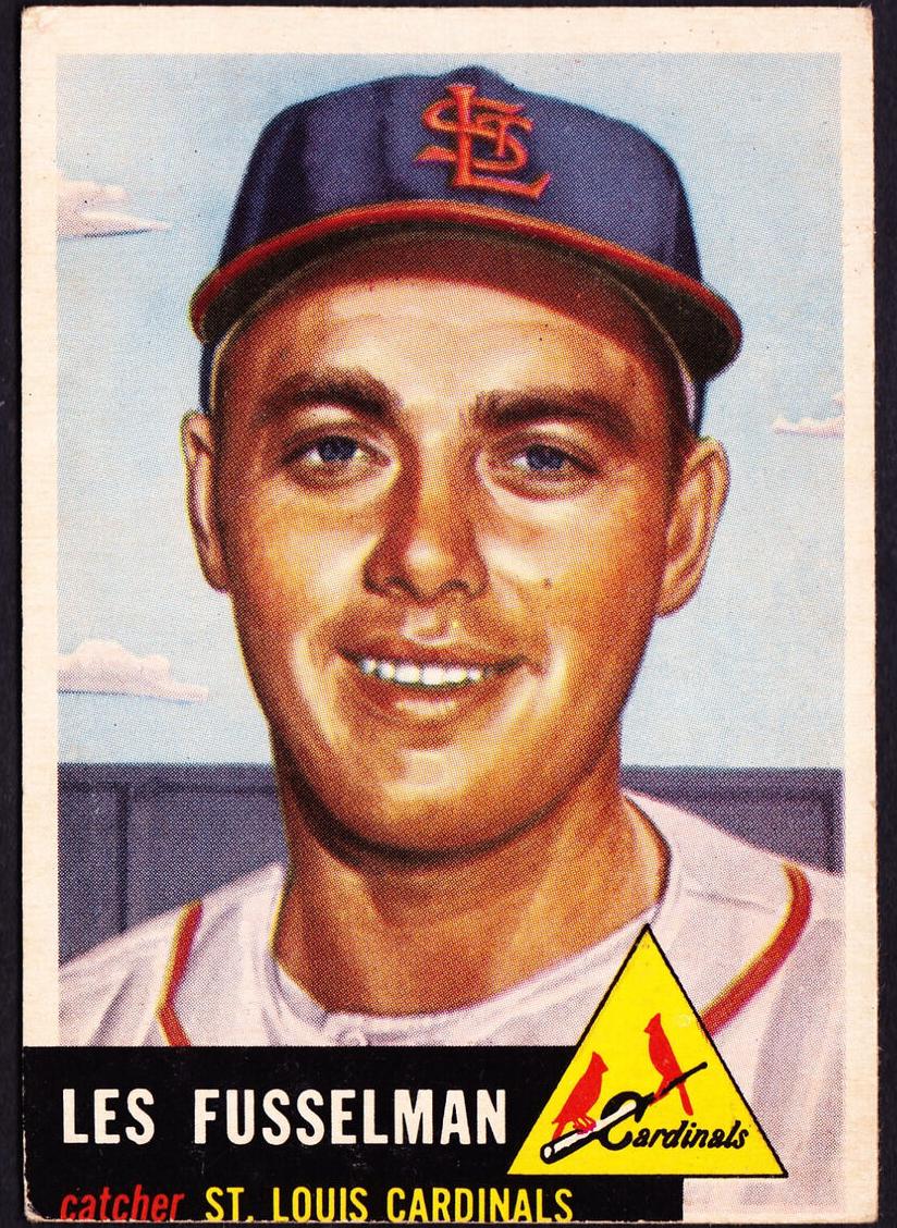 1953 Topps Les Fusselman #218 card