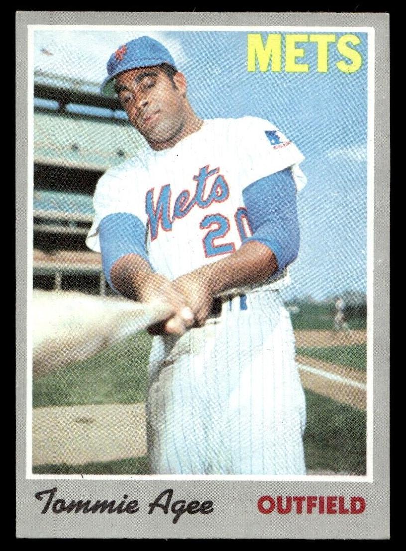 1970 Topps Tommie Agee #50 card