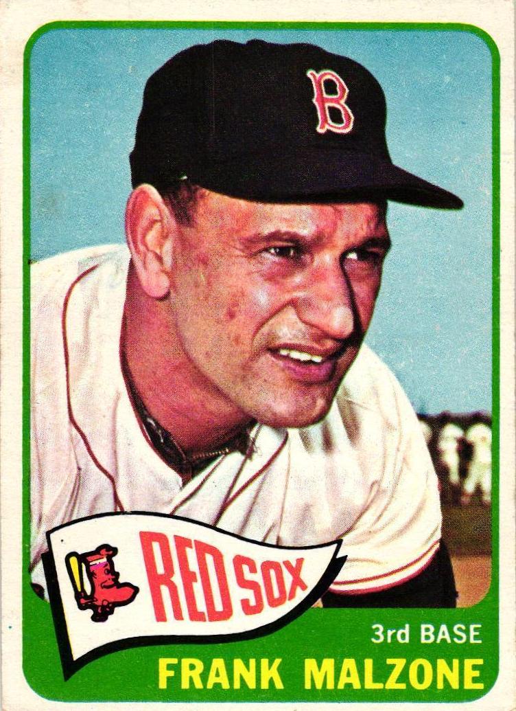 1965 Topps Frank Malzone #315 card