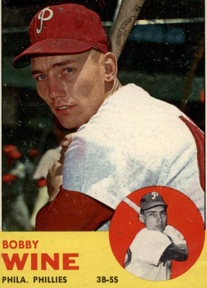 1963 Topps Bobby Wine #71 card