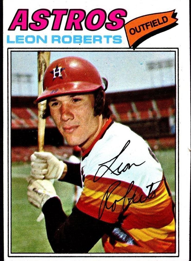 1977 Topps Leon Roberts #456 card