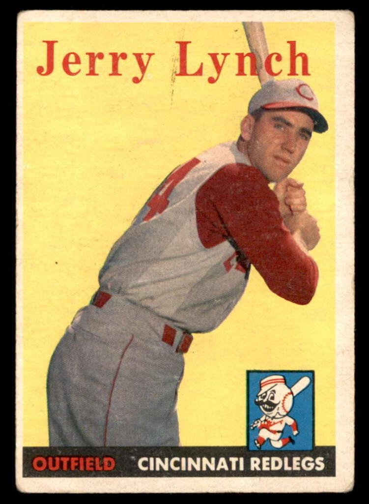 1958 Topps Jerry Lynch #103 card