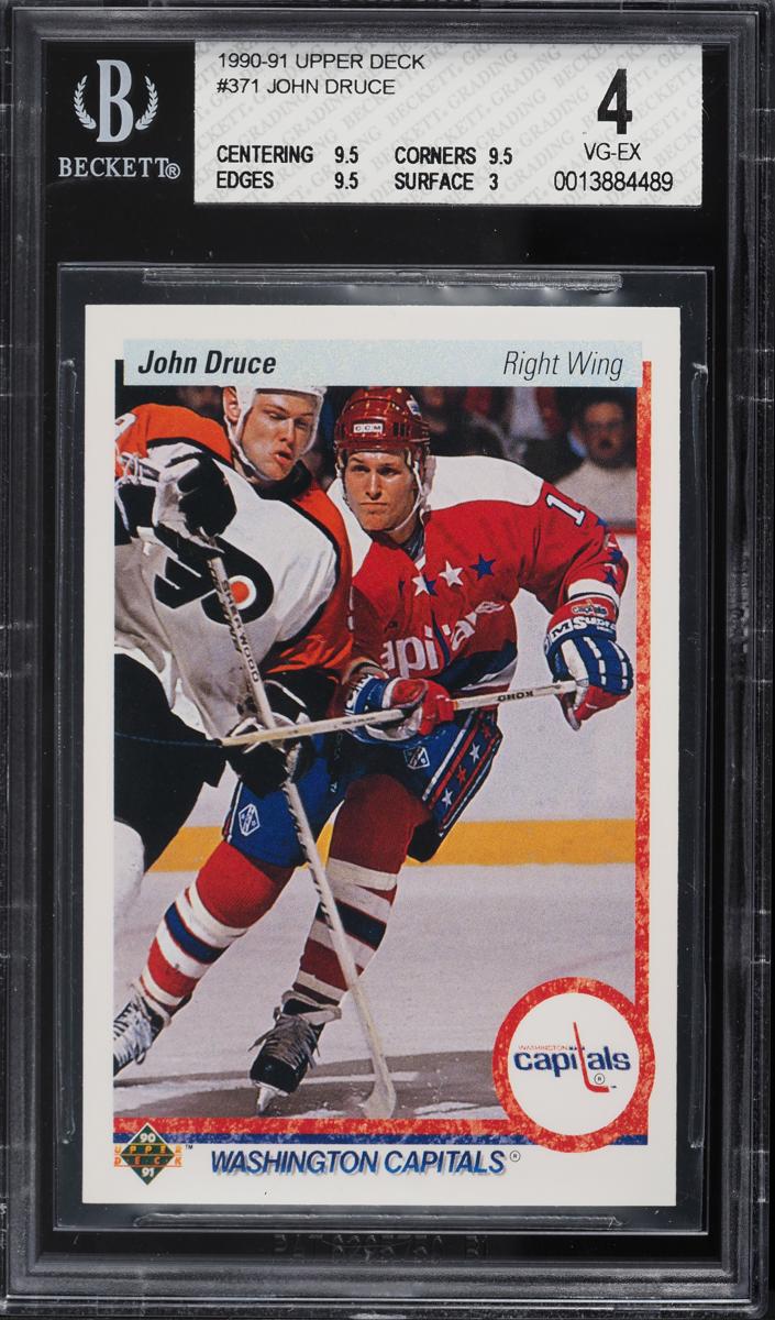 1990 Upper Deck John Druce #371 card