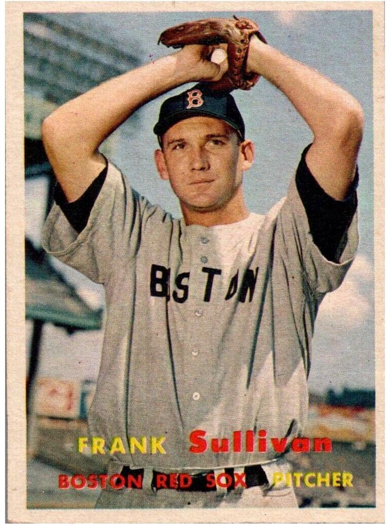 1957 Topps Frank Sullivan #21 card