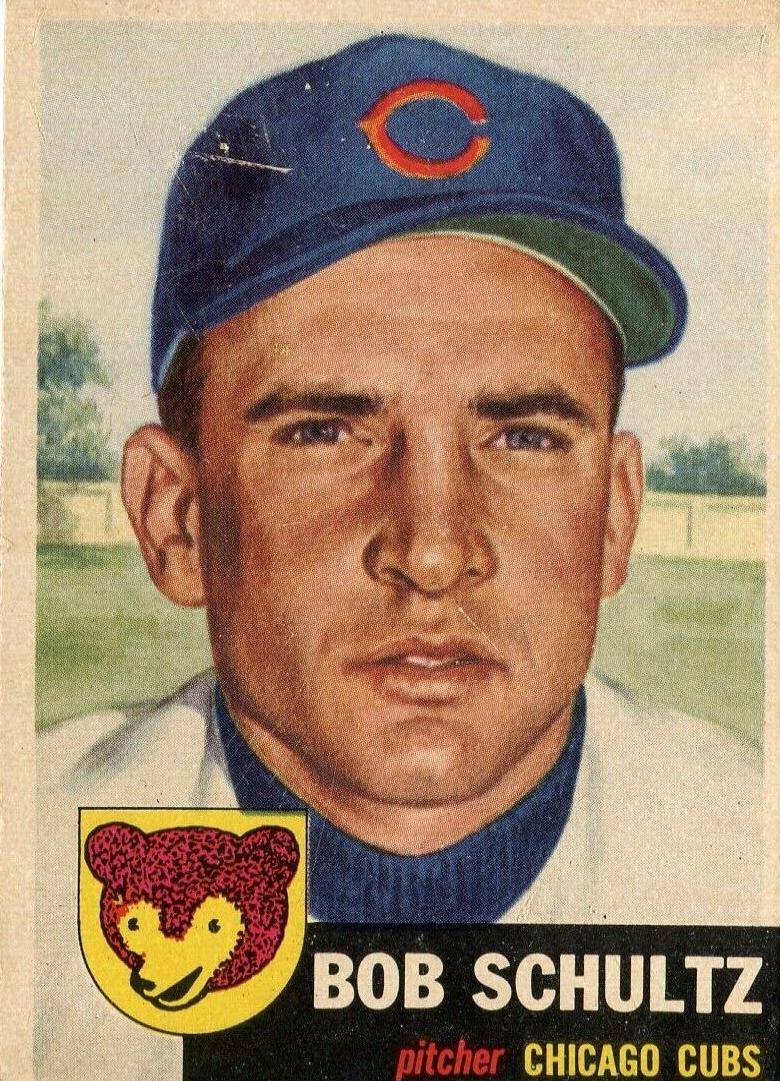 1953 Topps Bob Schultz #144 card