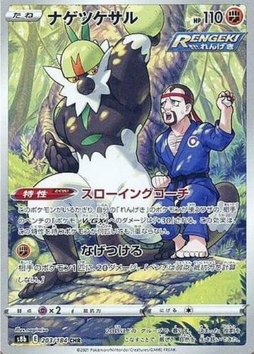 Passimian 2021 Pokemon Japanese Sword & Shield VMAX Climax
